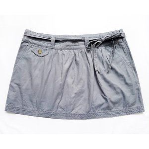 NEW WITHOUT TAG AMERICAN EAGLE Tie Waist Mini Skirt Size 6 (32" x 13.75")